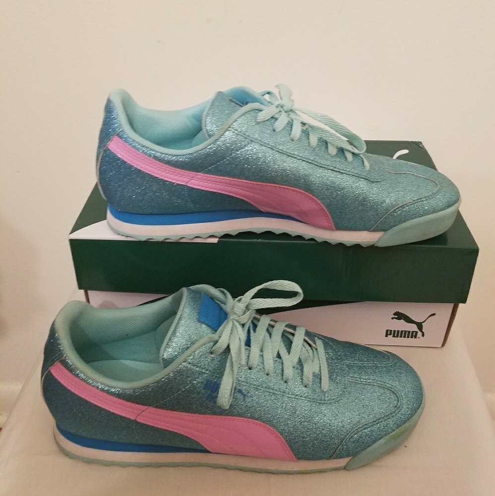 PUMA Roma Glitz-Glamm Junior Sneakers